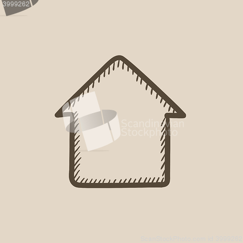 Image of House sketch icon.