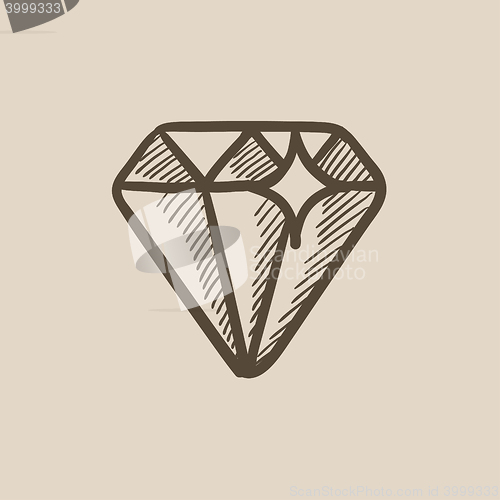 Image of Diamond sketch icon.