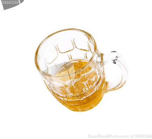 Image of Glass of beer isolated