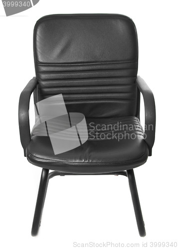 Image of black office boss chair