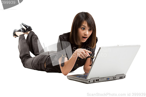 Image of Surprised woman