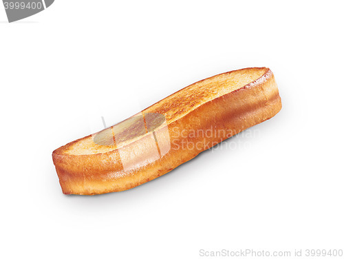 Image of Slice of toasted white bread