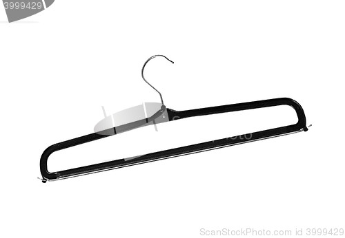 Image of hanger on a white background