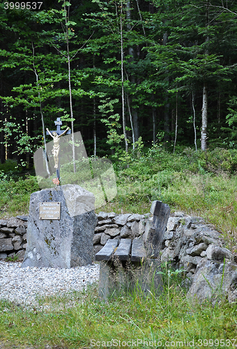 Image of Wayside cross in Bavarian Forest