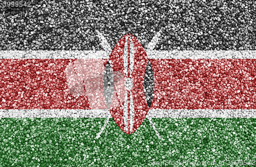 Image of Flag on poppy seed