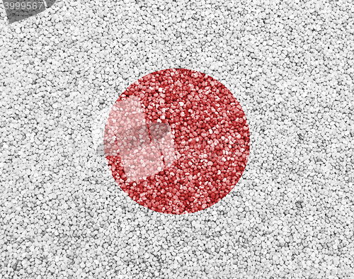 Image of Flag on poppy seed