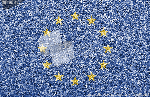 Image of Flag on poppy seed