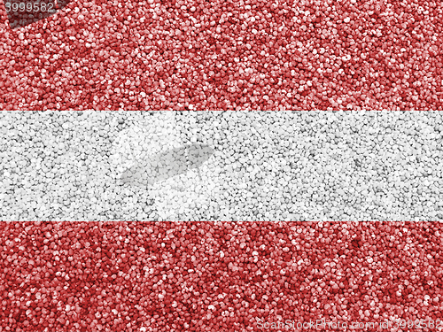 Image of Flag on poppy seed