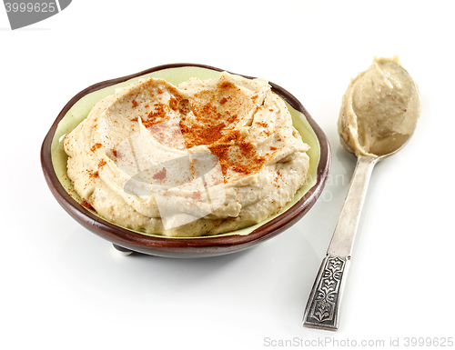 Image of bowl of hummus