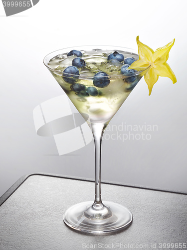 Image of glass of iced cocktail