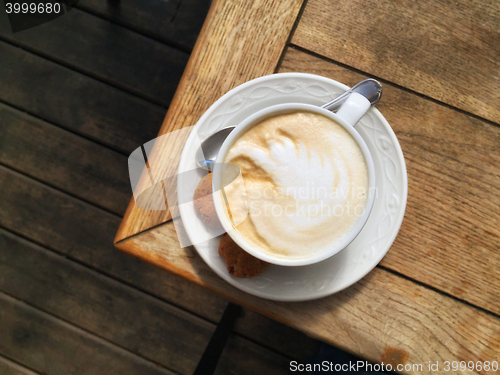 Image of cup of cappuccino