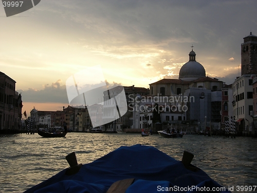 Image of venice sunset