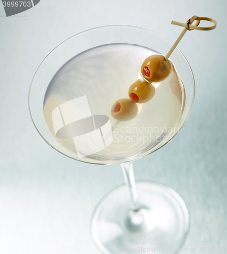 Image of cocktail with olives