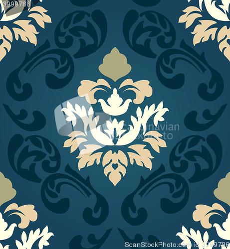 Image of Damask seamless pattern