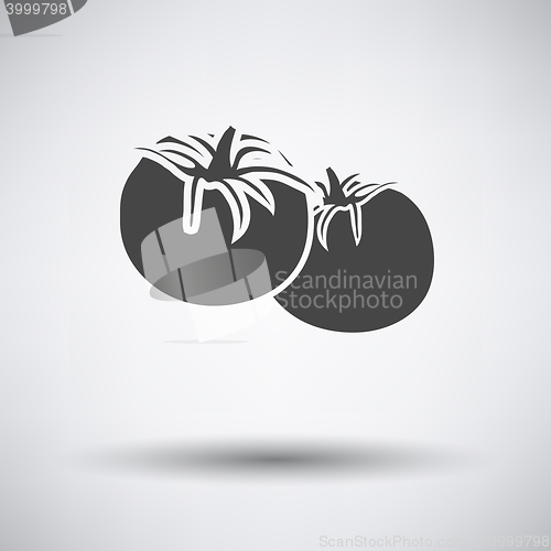 Image of Tomatos icon on gray background