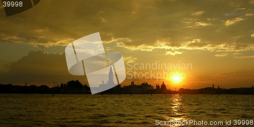 Image of venice sunset