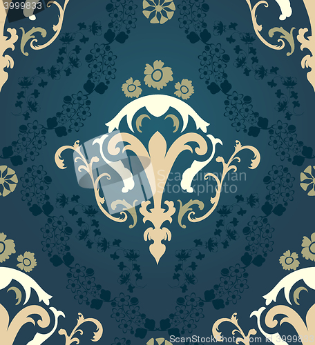 Image of Damask seamless pattern