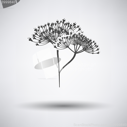 Image of Dill  icon on gray background