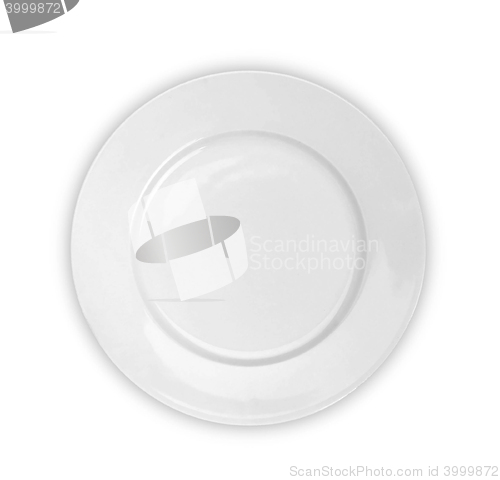 Image of Plate on white background