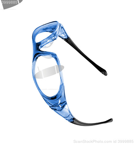 Image of safety glasses isolated