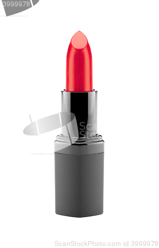 Image of lipstick over white background