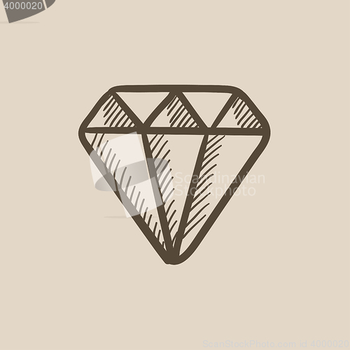 Image of Diamond sketch icon.