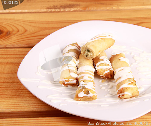Image of Rolled pancakes