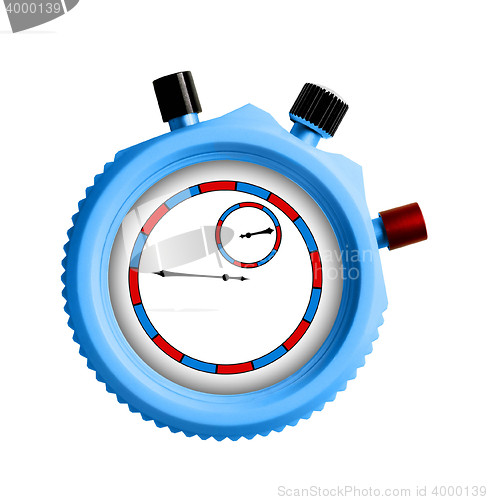 Image of Stopwatch on white background