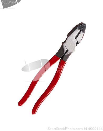 Image of Pliers on white background