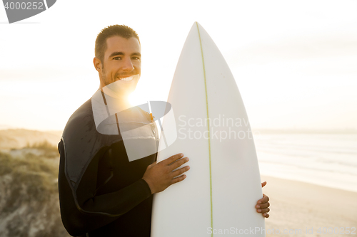 Image of Surfing makes me smile