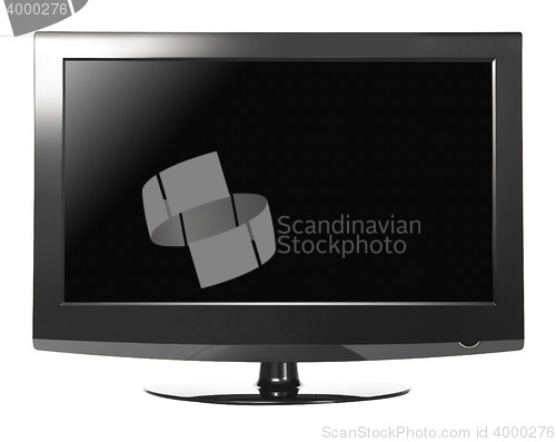 Image of Computer monitor isolated on white background