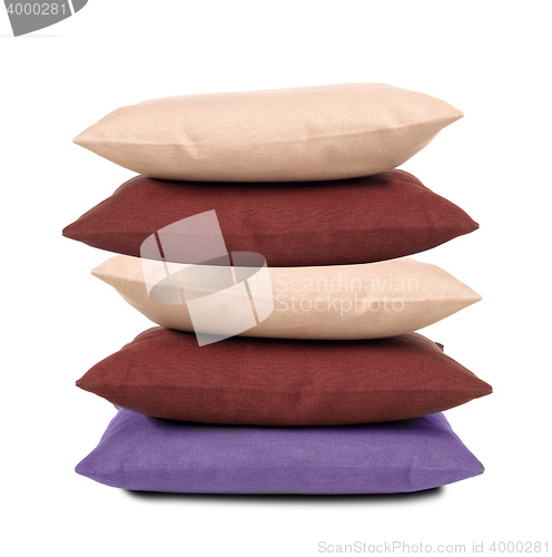 Image of pillows isolated