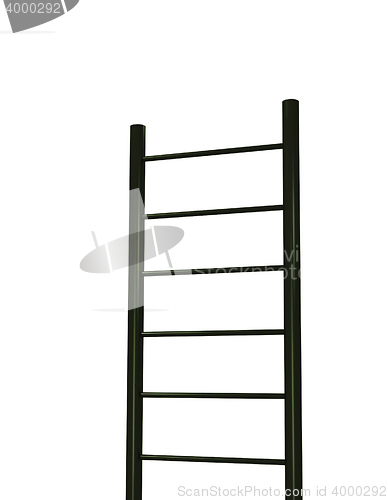 Image of Green gym ladder