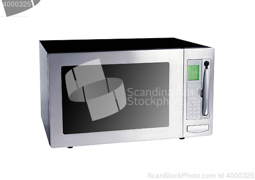 Image of microwave oven isolated on white