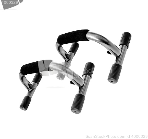 Image of Push-up bars isolated