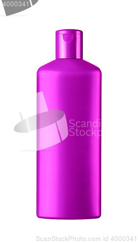 Image of Plastic bottle isolated on a white background