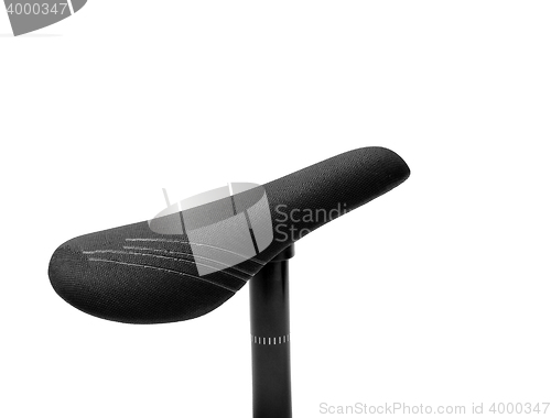 Image of saddle seat on a bicycle