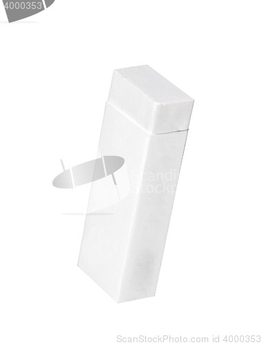 Image of eraser on a white background