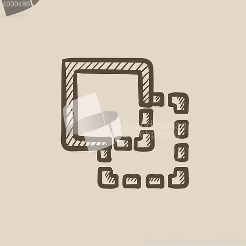 Image of Trim sketch icon.