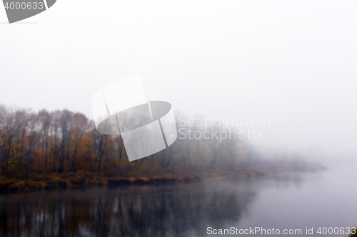 Image of morning on the river