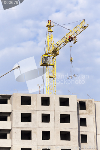 Image of construction of a new home