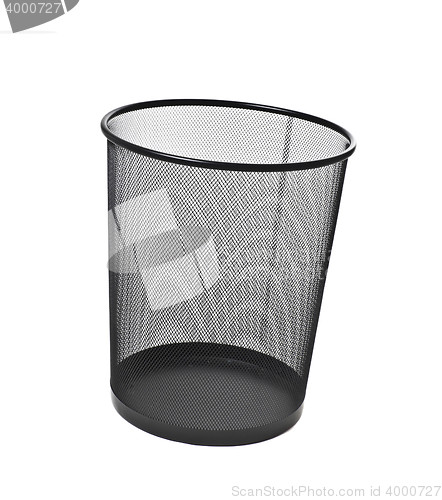 Image of Trash can isolated on white background