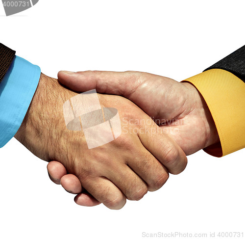 Image of shaking hands