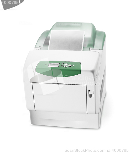 Image of office printer isolated