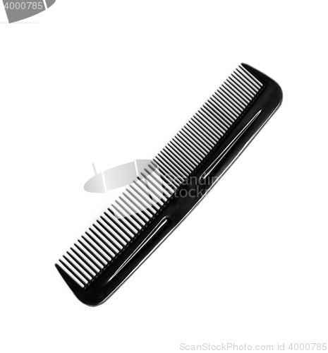 Image of comb isolated on white close up look