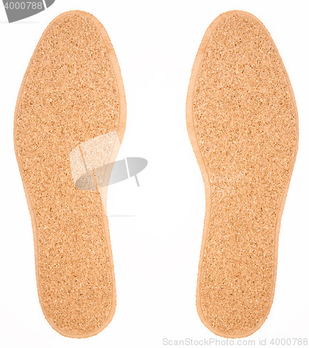 Image of White shoe insoles