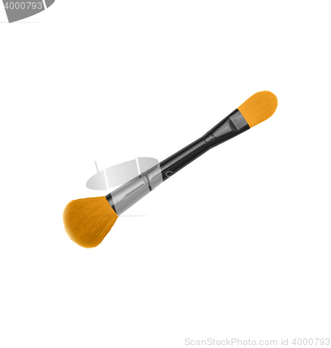 Image of make up brush isolated on white