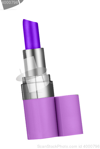 Image of lipstick over white background