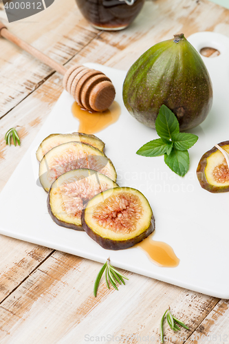 Image of Figs and honey