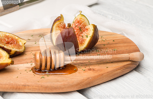 Image of Figs and honey